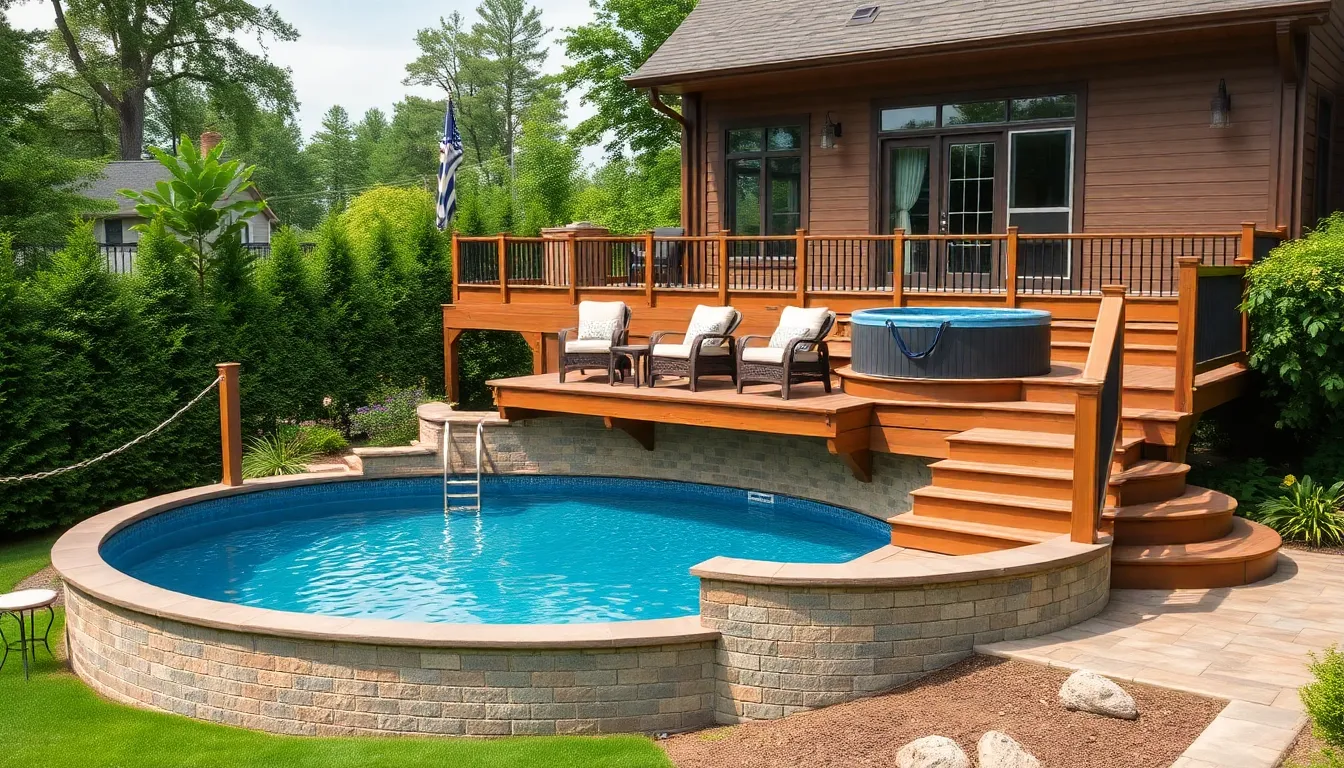 25 Above Ground Pool Deck Ideas That Transform Your Backyard (2025 Guide) 4 25 Above Ground Pool Deck Ideas That Transform Your Backyard (2025 Guide) 3