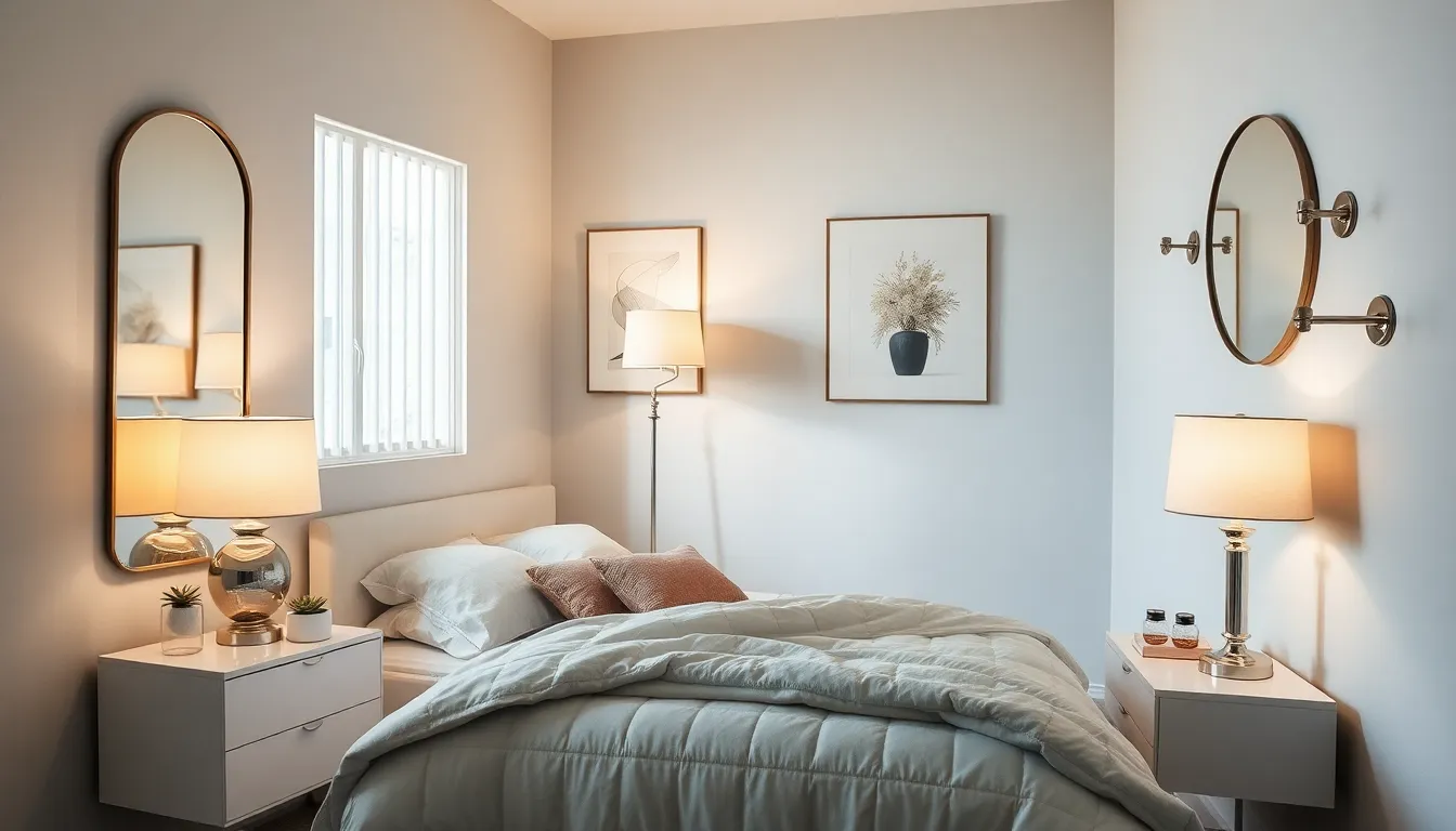 27 Genius Small Bedroom Ideas That Actually Work (Space-Saving Tips!) 4 27 Genius Small Bedroom Ideas That Actually Work (Space-Saving Tips!) 3