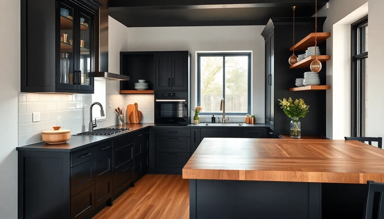 25 Stunning Black Kitchen Ideas That Will Transform Your Home in 2025 4 25 Stunning Black Kitchen Ideas That Will Transform Your Home in 2025 3