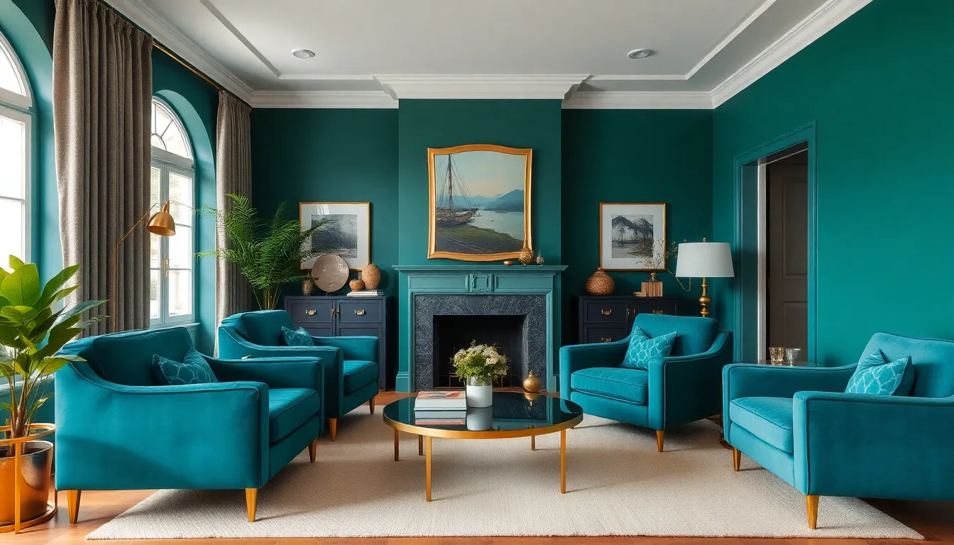 25 Stunning Blue and Green Living Room Ideas for a Serene Home 4 25 Stunning Blue and Green Living Room Ideas for a Serene Home 3