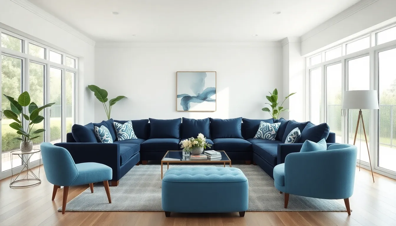 25 Stunning Blue Living Room Ideas That'll Transform Your Space in 2025 4 25 Stunning Blue Living Room Ideas That'll Transform Your Space in 2025 3