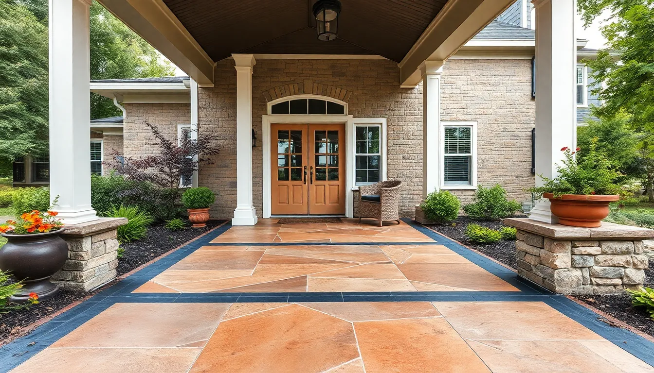 25 Stunning Concrete Porch Ideas That Will Transform Your Home's Curb Appeal 4 25 Stunning Concrete Porch Ideas That Will Transform Your Home's Curb Appeal 3