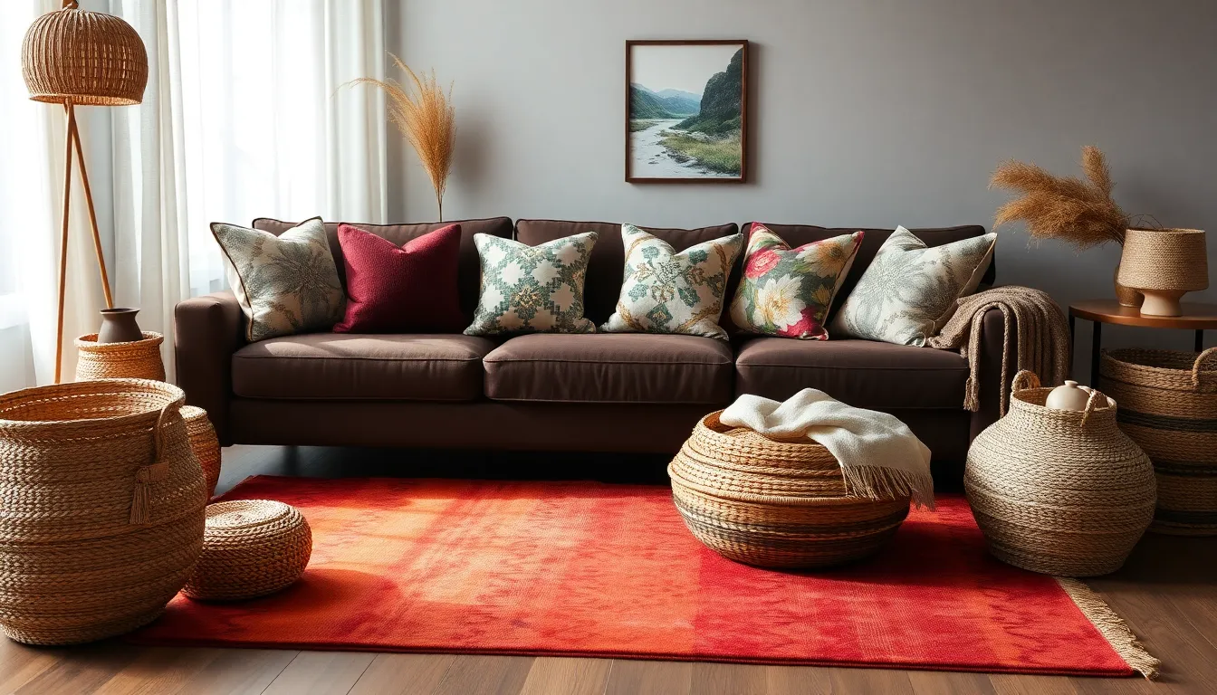25 Dark Brown Sofa Living Room Ideas That'll Transform Your Space in 2025 3