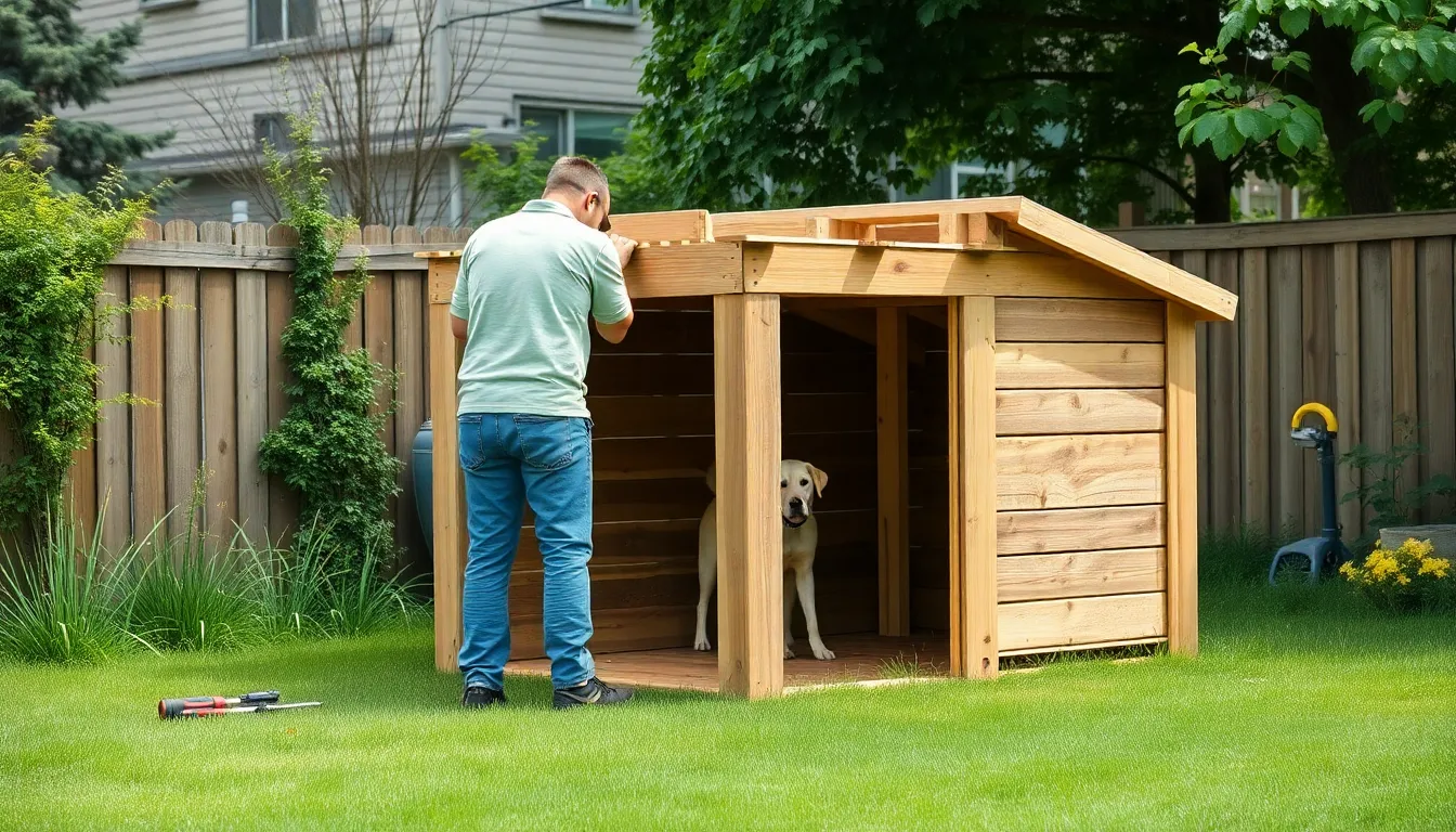 25 Creative Outdoor Dog Kennel Ideas That'll Keep Your Pup Safe & Happy 4 25 Creative Outdoor Dog Kennel Ideas That'll Keep Your Pup Safe & Happy 3