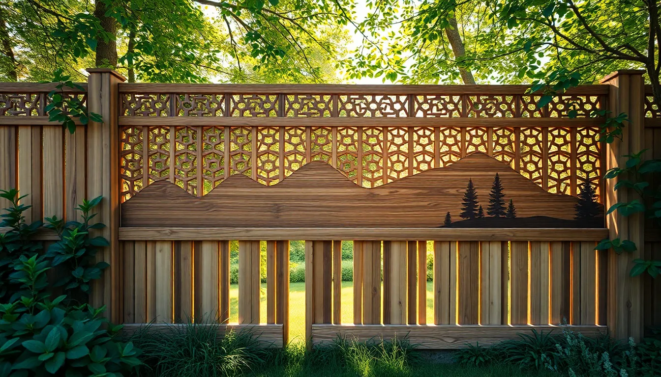 25 Creative Fence Decorating Ideas to Transform Your Backyard in 2025 4 25 Creative Fence Decorating Ideas to Transform Your Backyard in 2025 3