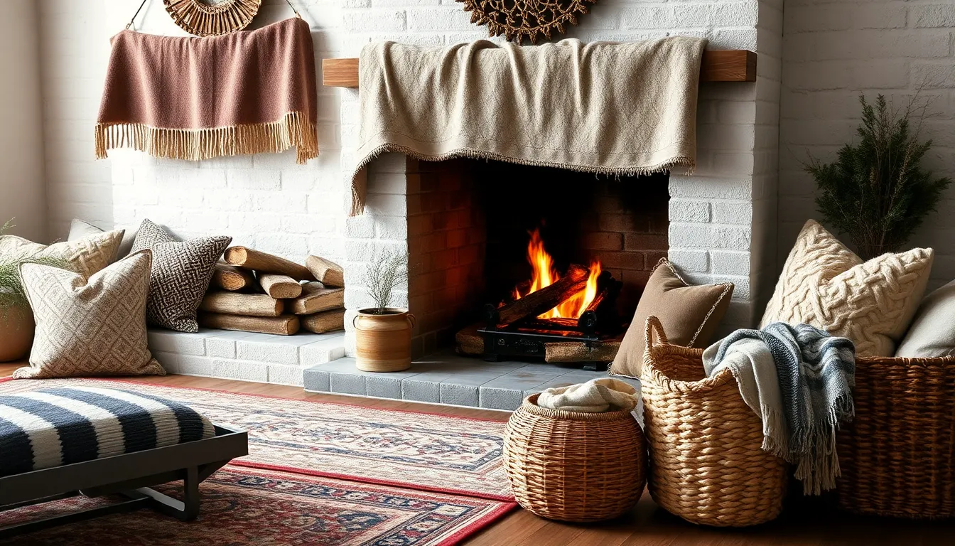 25 Cozy Fireplace Decor Ideas to Transform Your Living Space Year-Round 4 25 Cozy Fireplace Decor Ideas to Transform Your Living Space Year-Round 3