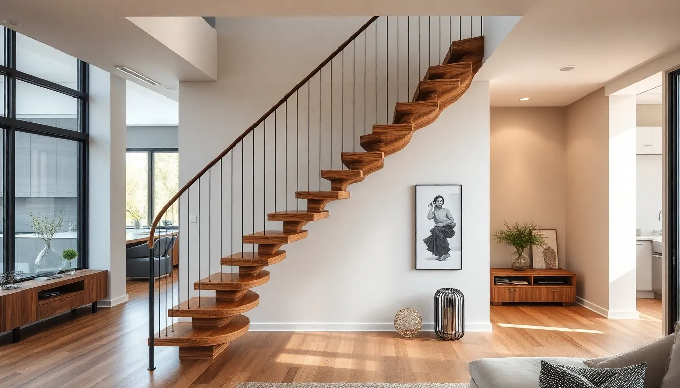 27 Stunning Floating Staircase Ideas That Will Transform Your Home in 2025 4 27 Stunning Floating Staircase Ideas That Will Transform Your Home in 2025 3