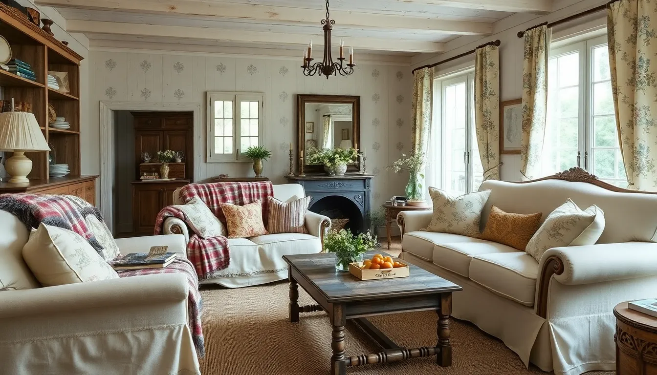 25 Stunning French Country Living Room Ideas That'll Transform Your Home 4 25 Stunning French Country Living Room Ideas That'll Transform Your Home 3