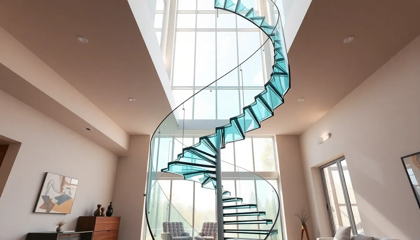 15 Stunning Glass Staircase Ideas That Will Transform Your Home (2025 Guide) 4 15 Stunning Glass Staircase Ideas That Will Transform Your Home (2025 Guide) 3