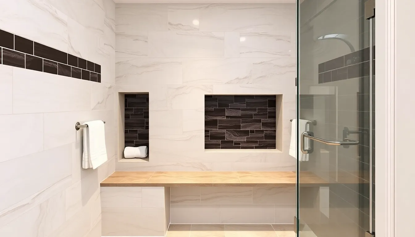 25 Stunning Half Wall Shower Ideas That Transform Your Bathroom Into a Spa Retreat 3