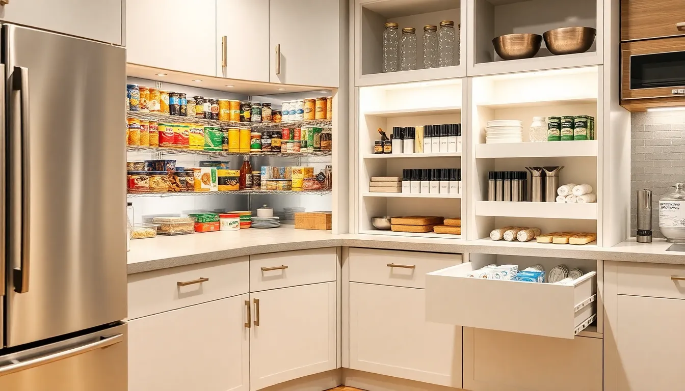 15 Brilliant Hidden Pantry Ideas to Transform Your Kitchen Storage Space 4 15 Brilliant Hidden Pantry Ideas to Transform Your Kitchen Storage Space 3