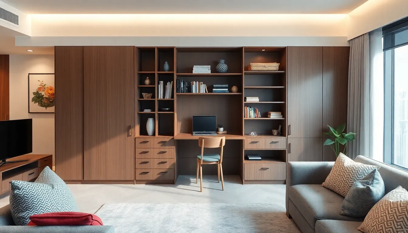 25 Brilliant Home Office in Living Room Ideas That Actually Work 4 25 Brilliant Home Office in Living Room Ideas That Actually Work 3