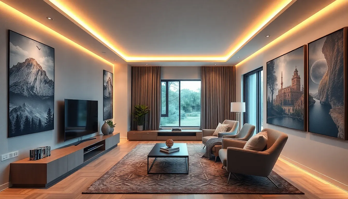 Long Living Room Ideas: 15 Designer Tips to Transform Your Narrow Space 4 Long Living Room Ideas: 15 Designer Tips to Transform Your Narrow Space 3