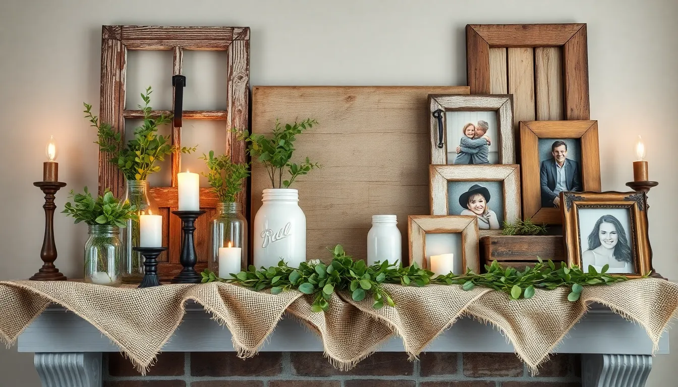 25 Stunning Mantel Decor Ideas That Will Transform Your Living Room 4 25 Stunning Mantel Decor Ideas That Will Transform Your Living Room 3