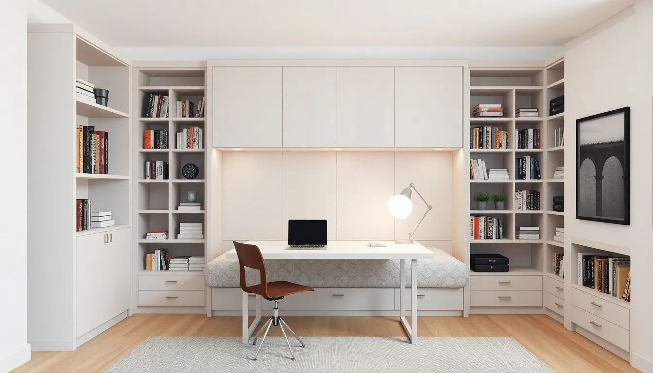 25 Murphy Bed Designs That Transform Small Spaces (DIY + Luxury Options) 4 25 Murphy Bed Designs That Transform Small Spaces (DIY + Luxury Options) 3