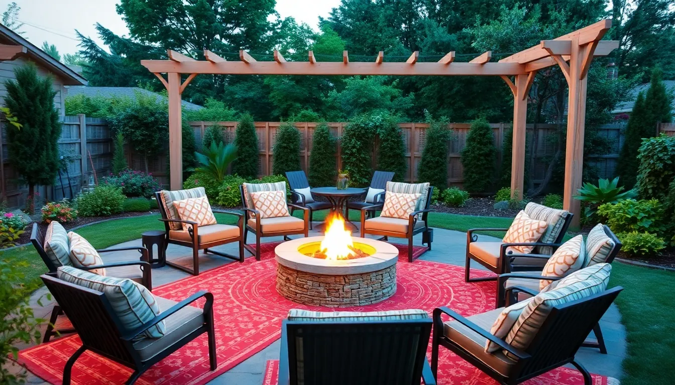 25 Stunning Outdoor Fire Pit Ideas to Transform Your Backyard in 2025 4 25 Stunning Outdoor Fire Pit Ideas to Transform Your Backyard in 2025 3