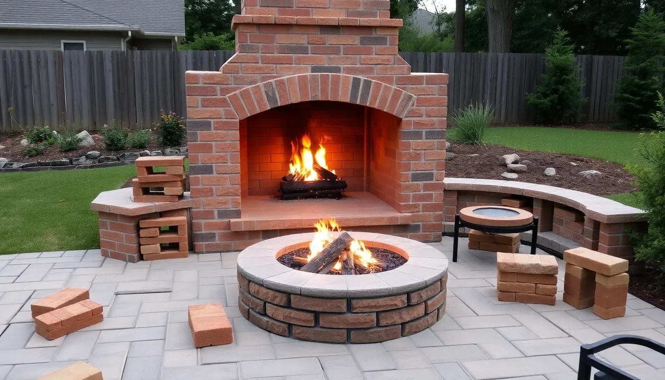 25 Stunning Outdoor Fireplace Ideas to Transform Your Backyard in 2025 3