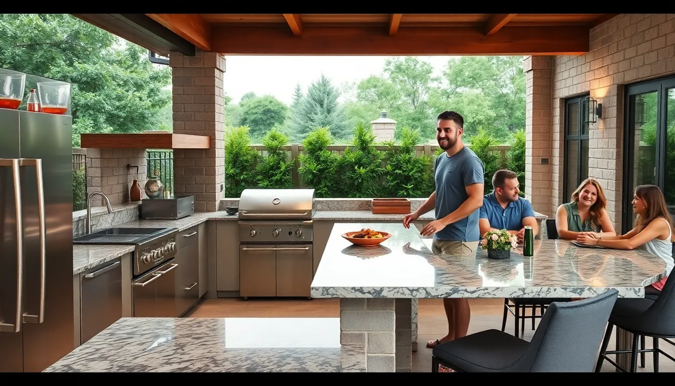 30 Stunning Outdoor Kitchen Ideas to Transform Your Backyard Into an Entertainment Hub 4 30 Stunning Outdoor Kitchen Ideas to Transform Your Backyard Into an Entertainment Hub 3