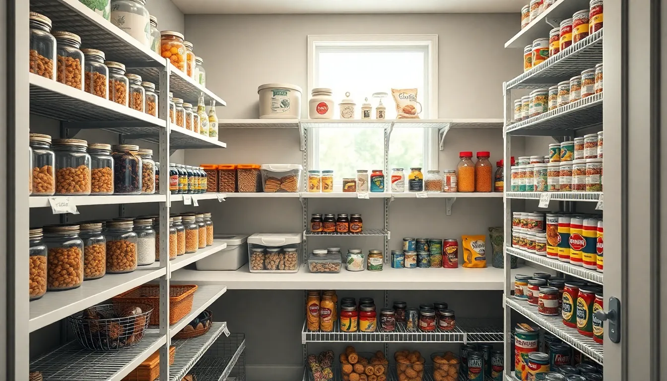 25 Clever Pantry Shelving Ideas That'll Transform Your Kitchen Storage 4 25 Clever Pantry Shelving Ideas That'll Transform Your Kitchen Storage 3