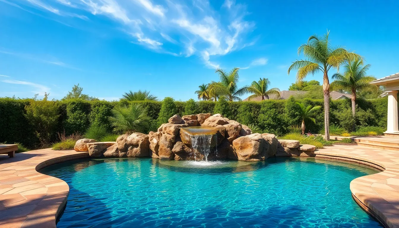27 Stunning Pool Landscaping Ideas to Transform Your Backyard Into a Luxury Retreat 4 27 Stunning Pool Landscaping Ideas to Transform Your Backyard Into a Luxury Retreat 3