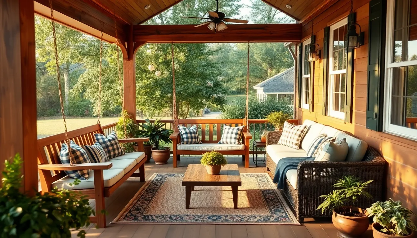 25 Stunning Porch Ideas to Transform Your Front Door Into the Neighborhood's Envy 4 25 Stunning Porch Ideas to Transform Your Front Door Into the Neighborhood's Envy 3