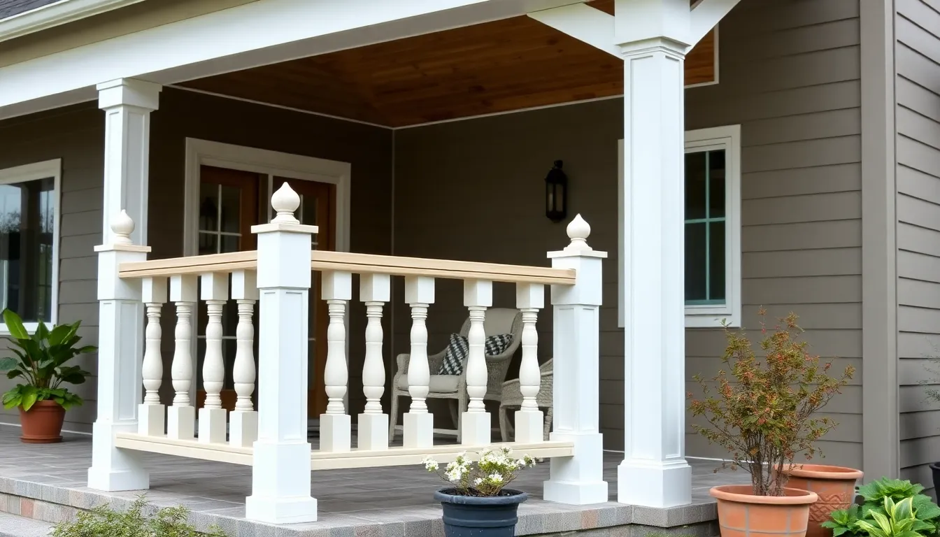 27 Stunning Porch Railing Ideas to Transform Your Home's Curb Appeal 3