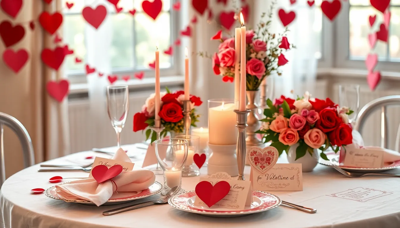 25 Romantic Valentine's Day Table Decor Ideas That'll Wow Your Date 4 25 Romantic Valentine's Day Table Decor Ideas That'll Wow Your Date 3