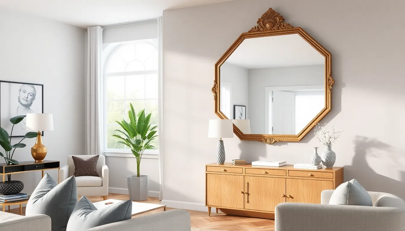 25 Stunning Wall Mirror Decorating Ideas to Transform Any Room in 2025 4 25 Stunning Wall Mirror Decorating Ideas to Transform Any Room in 2025 3