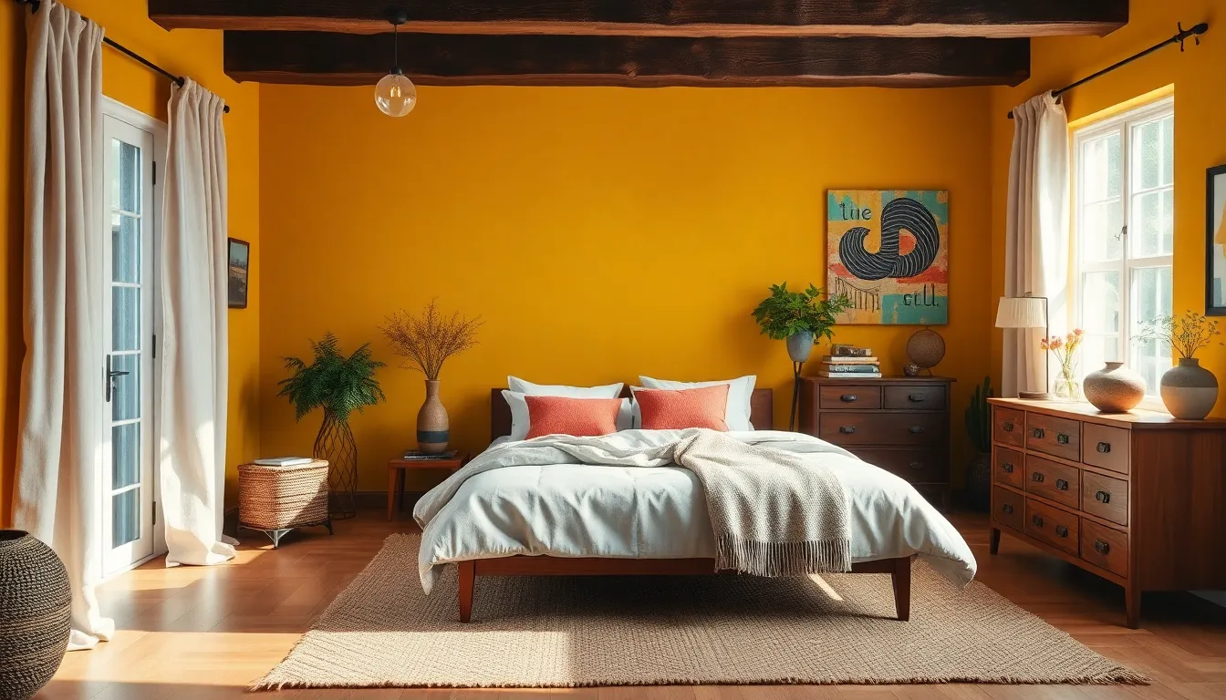 25 Stunning Yellow Bedroom Ideas to Brighten Your Space (2025 Guide) 4 25 Stunning Yellow Bedroom Ideas to Brighten Your Space (2025 Guide) 3