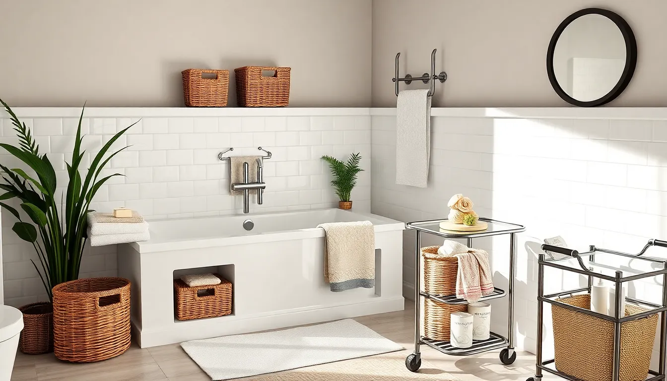 15 Stunning Bathtub Decor Ideas to Transform Your Bathroom Into a Spa Retreat 6 15 Stunning Bathtub Decor Ideas to Transform Your Bathroom Into a Spa Retreat 5