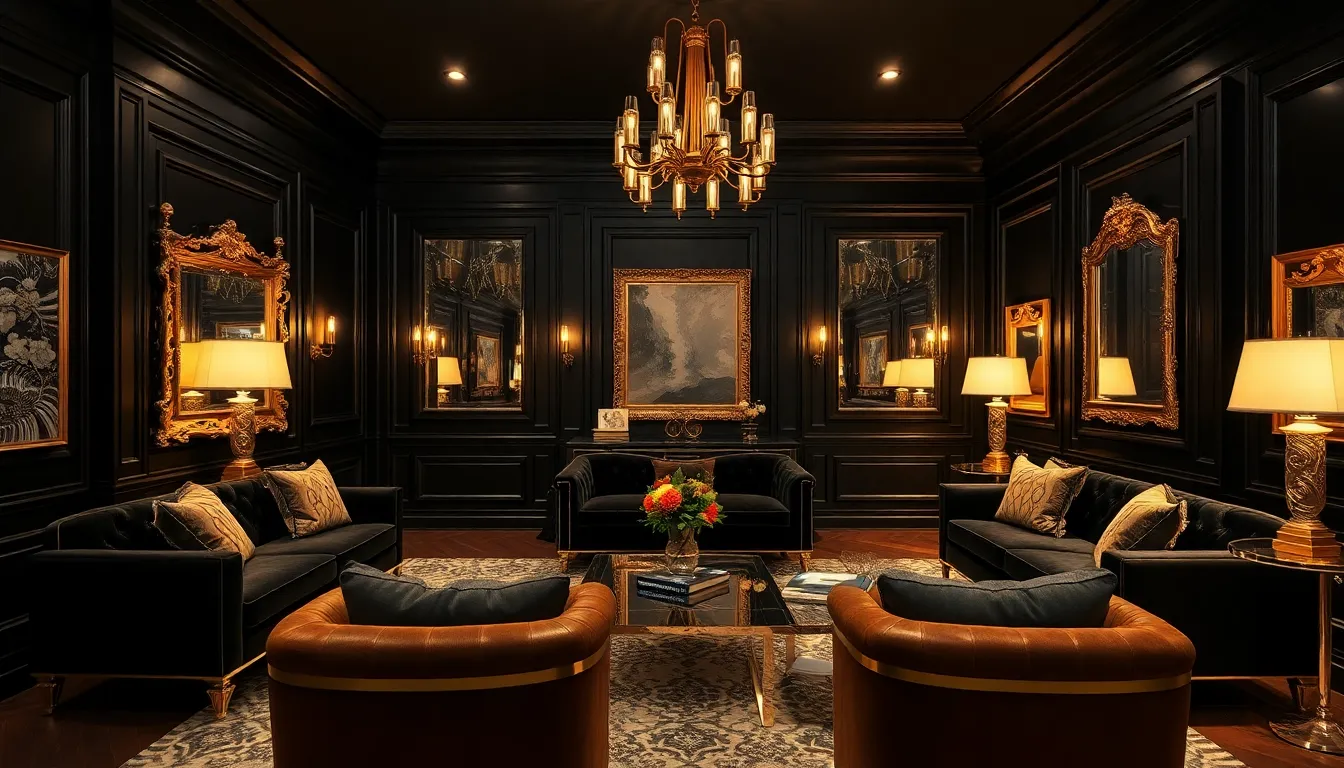 23 Stunning Black Living Room Ideas That Will Transform Your Space 6 23 Stunning Black Living Room Ideas That Will Transform Your Space 5