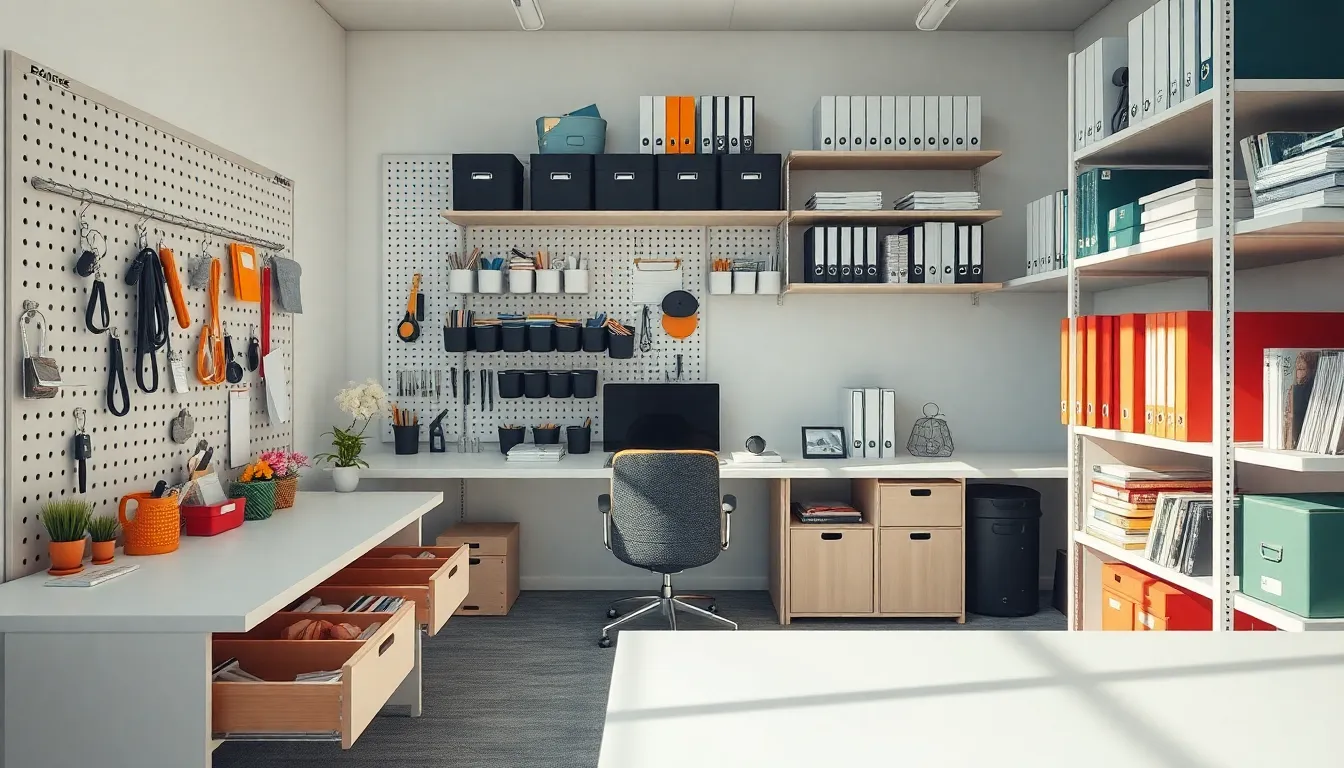 25 Clever Cloffice Ideas to Transform Your Closet Into a Dream Home Office 6 25 Clever Cloffice Ideas to Transform Your Closet Into a Dream Home Office 5