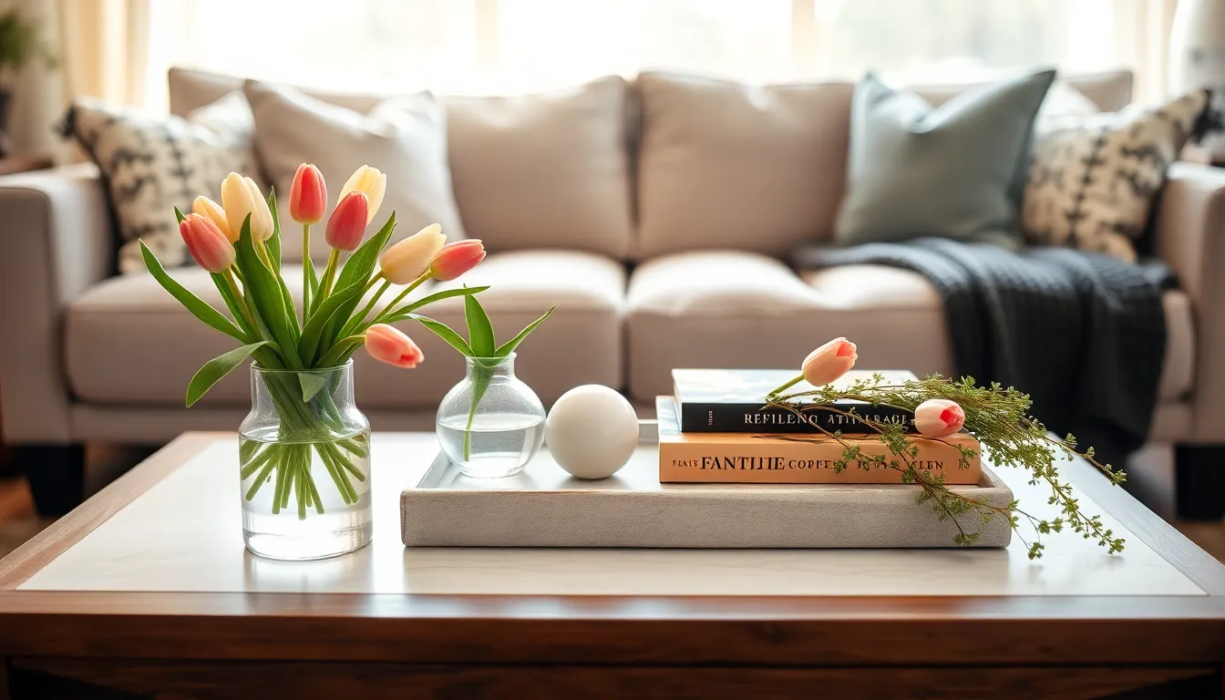 50+ Stunning Coffee Table Decor Ideas to Transform Your Living Room 6 50+ Stunning Coffee Table Decor Ideas to Transform Your Living Room 5