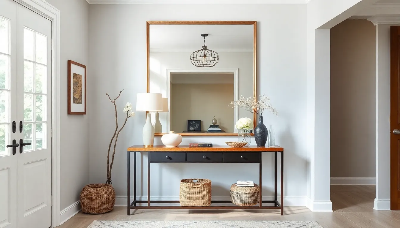 25 Stunning Console Table Hallway Ideas to Transform Your Space 6 25 Stunning Console Table Hallway Ideas to Transform Your Space 5