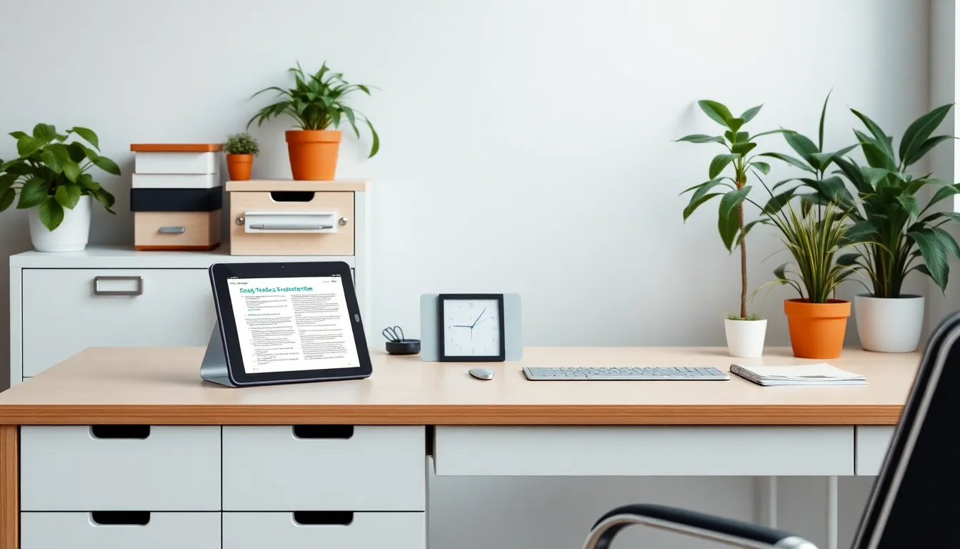 15 Desk Organization Ideas That Boost Productivity by 40% (Proven Tips) 6 15 Desk Organization Ideas That Boost Productivity by 40% (Proven Tips) 5
