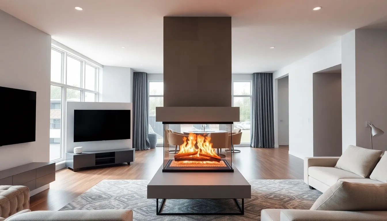 25 Stunning Fireplace Ideas with TV That Transform Any Living Room 6 25 Stunning Fireplace Ideas with TV That Transform Any Living Room 5
