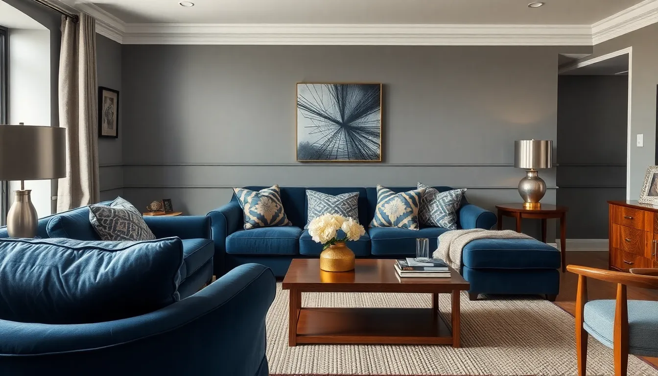 27 Stunning Gray and Blue Living Room Ideas That'll Transform Your Space 6 27 Stunning Gray and Blue Living Room Ideas That'll Transform Your Space 5
