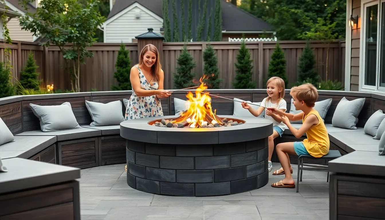 25 Stunning Outdoor Fire Pit Ideas to Transform Your Backyard in 2025 6 25 Stunning Outdoor Fire Pit Ideas to Transform Your Backyard in 2025 5