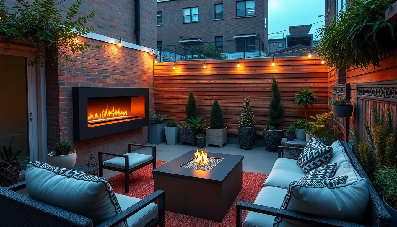 25 Stunning Outdoor Fireplace Ideas to Transform Your Backyard in 2025 5