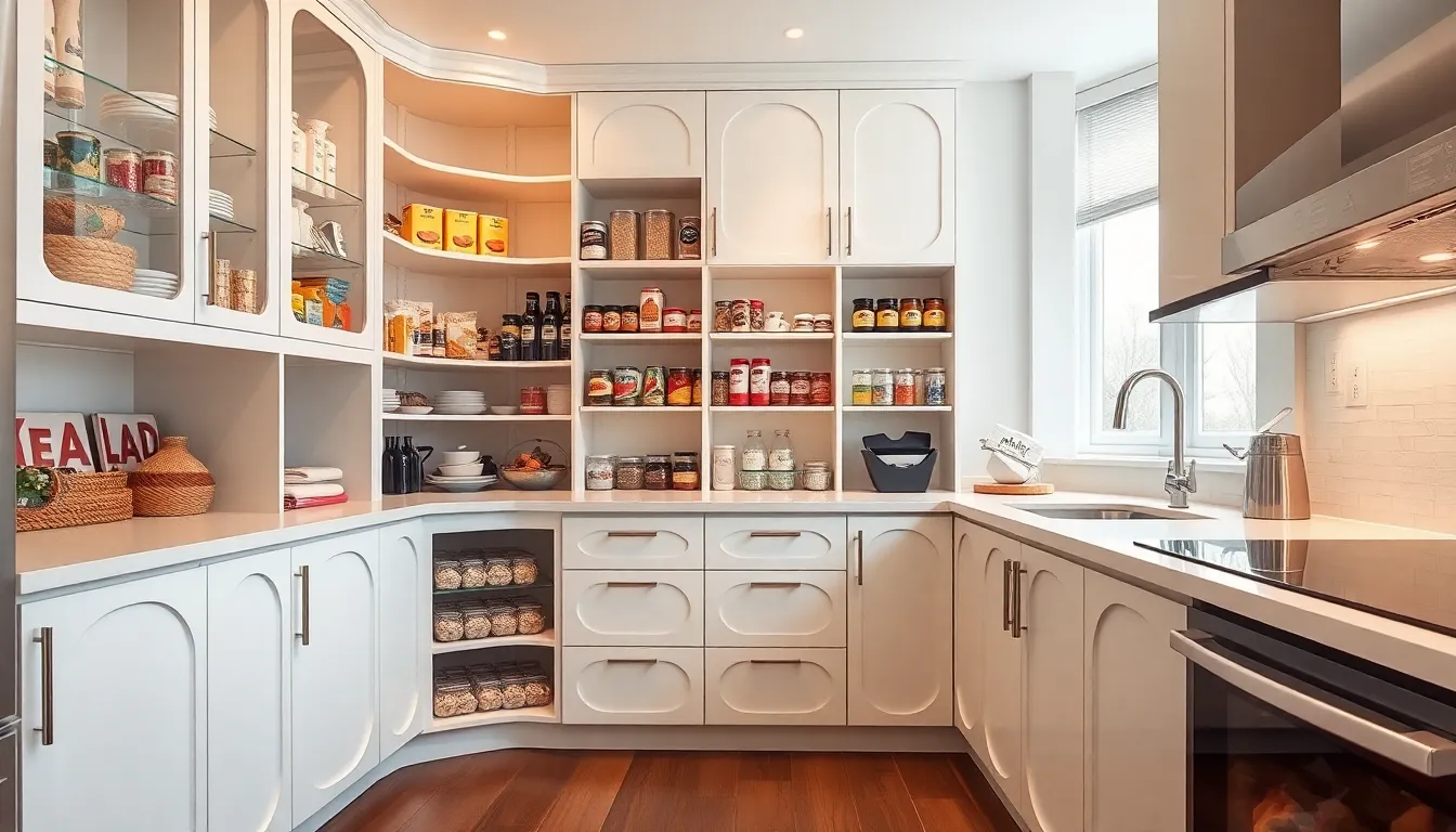 10 Pantry Designs That Transform Any Kitchen (Small to Luxury Ideas) 6 10 Pantry Designs That Transform Any Kitchen (Small to Luxury Ideas) 5