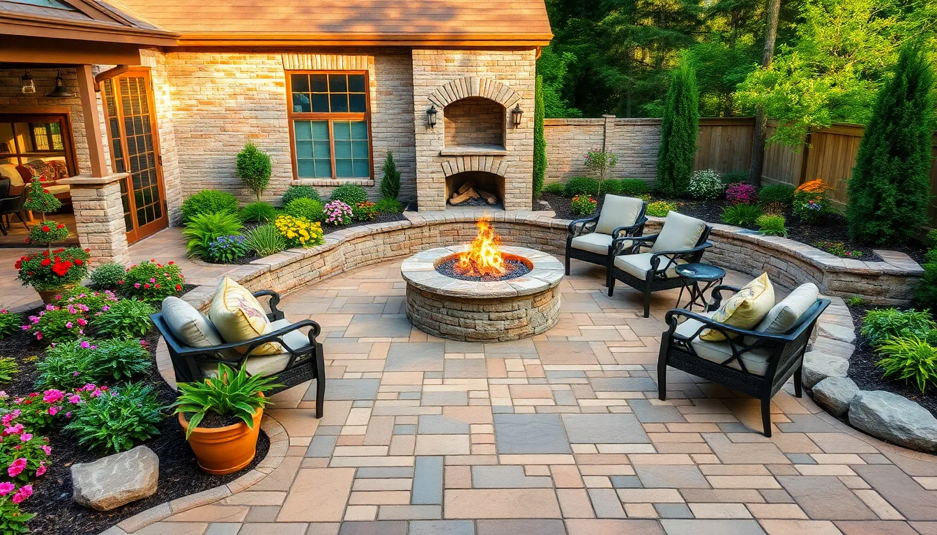 25 Stunning Paver Patio Ideas to Transform Your Backyard (2025) 6 25 Stunning Paver Patio Ideas to Transform Your Backyard (2025) 5