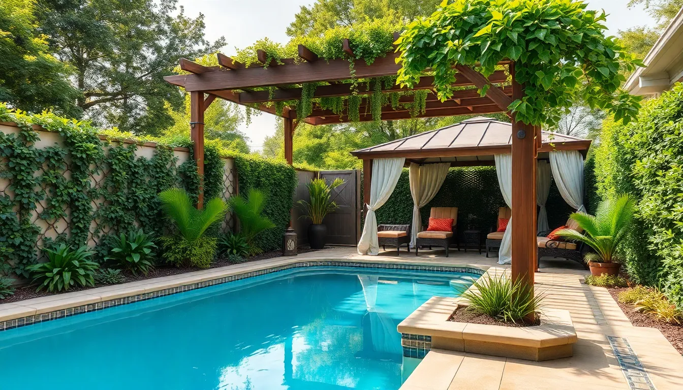 25 Stunning Pool Decor Ideas to Transform Your Backyard Into a Paradise 6 25 Stunning Pool Decor Ideas to Transform Your Backyard Into a Paradise 5