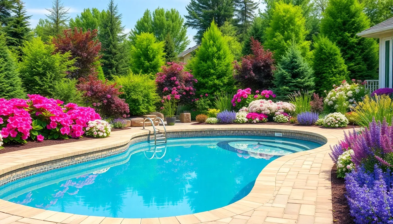 27 Stunning Pool Landscaping Ideas to Transform Your Backyard Into a Luxury Retreat 6 27 Stunning Pool Landscaping Ideas to Transform Your Backyard Into a Luxury Retreat 5
