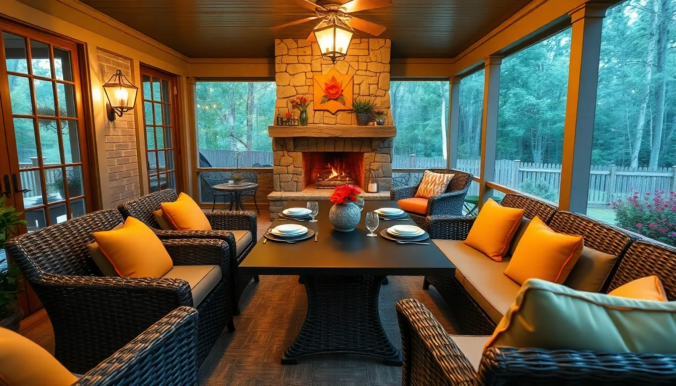 25 Stunning Screened Porch Ideas to Transform Your Outdoor Space in 2025 6 25 Stunning Screened Porch Ideas to Transform Your Outdoor Space in 2025 5
