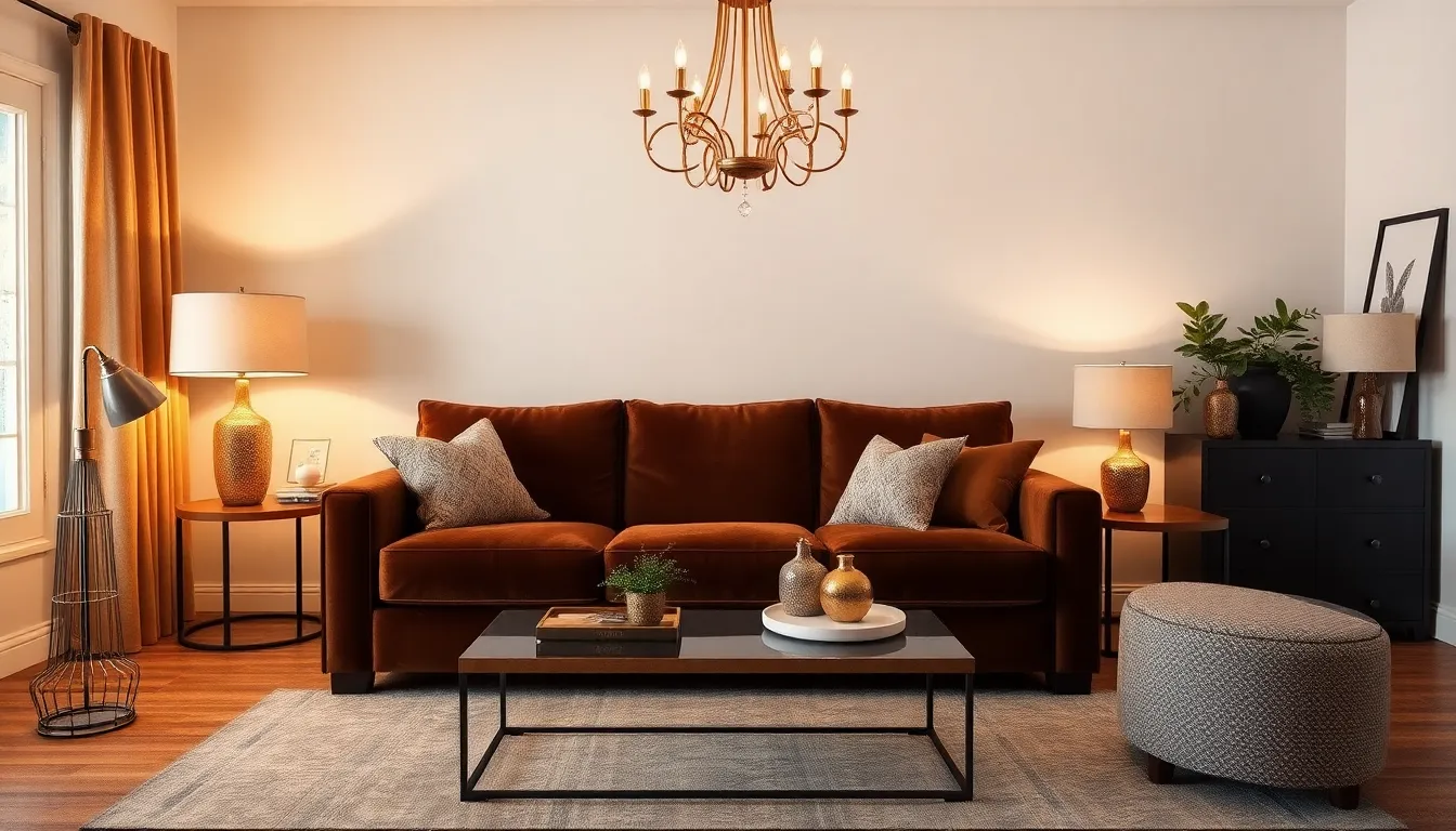 27 Stunning Brown Couch Living Room Ideas That'll Transform Your Space 8 27 Stunning Brown Couch Living Room Ideas That'll Transform Your Space 7