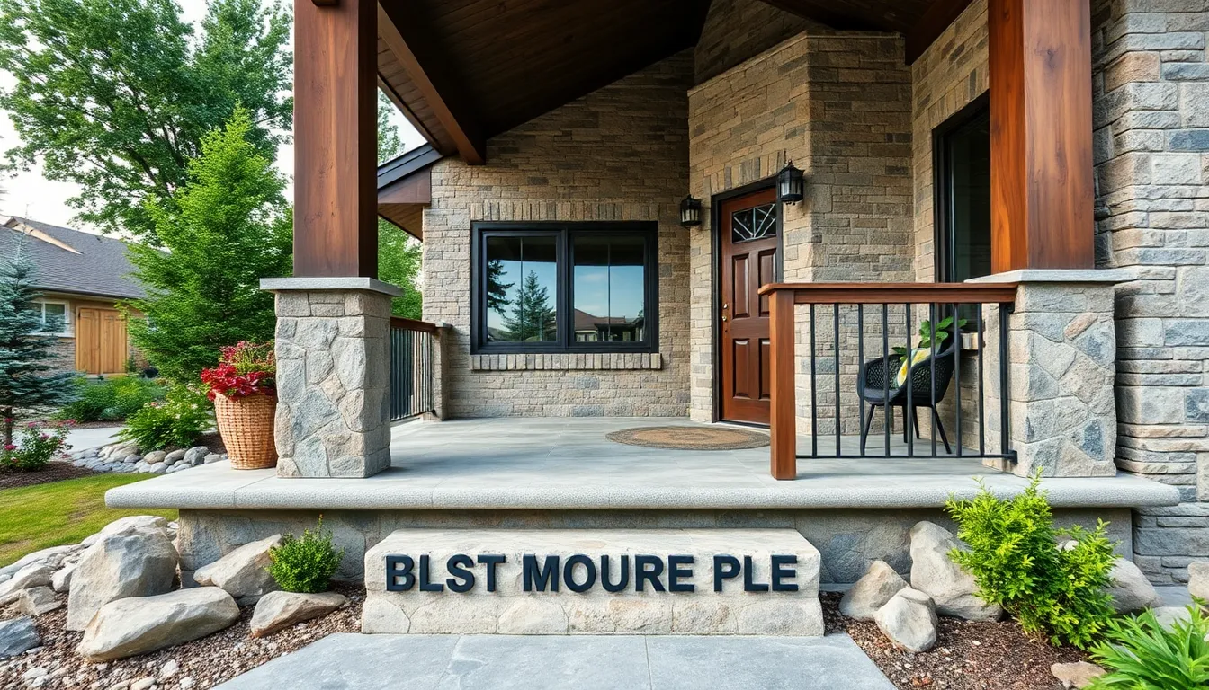 25 Stunning Concrete Porch Ideas That Will Transform Your Home's Curb Appeal 8 25 Stunning Concrete Porch Ideas That Will Transform Your Home's Curb Appeal 7