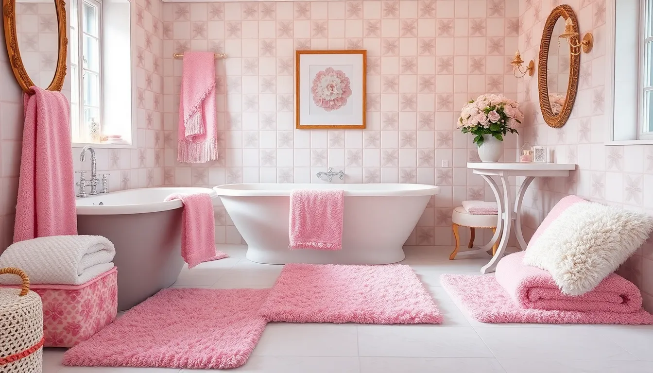 23 Girly Bathroom Ideas to Create Your Dream Pink Paradise (2025 Guide) 8 23 Girly Bathroom Ideas to Create Your Dream Pink Paradise (2025 Guide) 7
