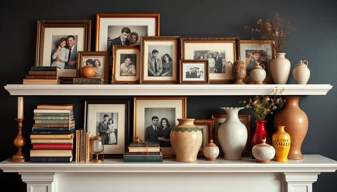25 Stunning Mantel Decor Ideas That Will Transform Your Living Room 8 25 Stunning Mantel Decor Ideas That Will Transform Your Living Room 7
