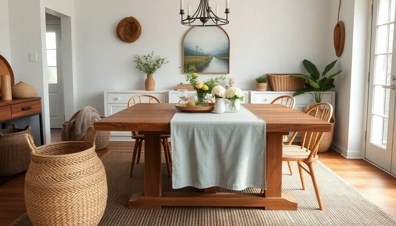 25 Modern Farmhouse Dining Room Ideas That'll Transform Your Space in 2025 8 25 Modern Farmhouse Dining Room Ideas That'll Transform Your Space in 2025 7