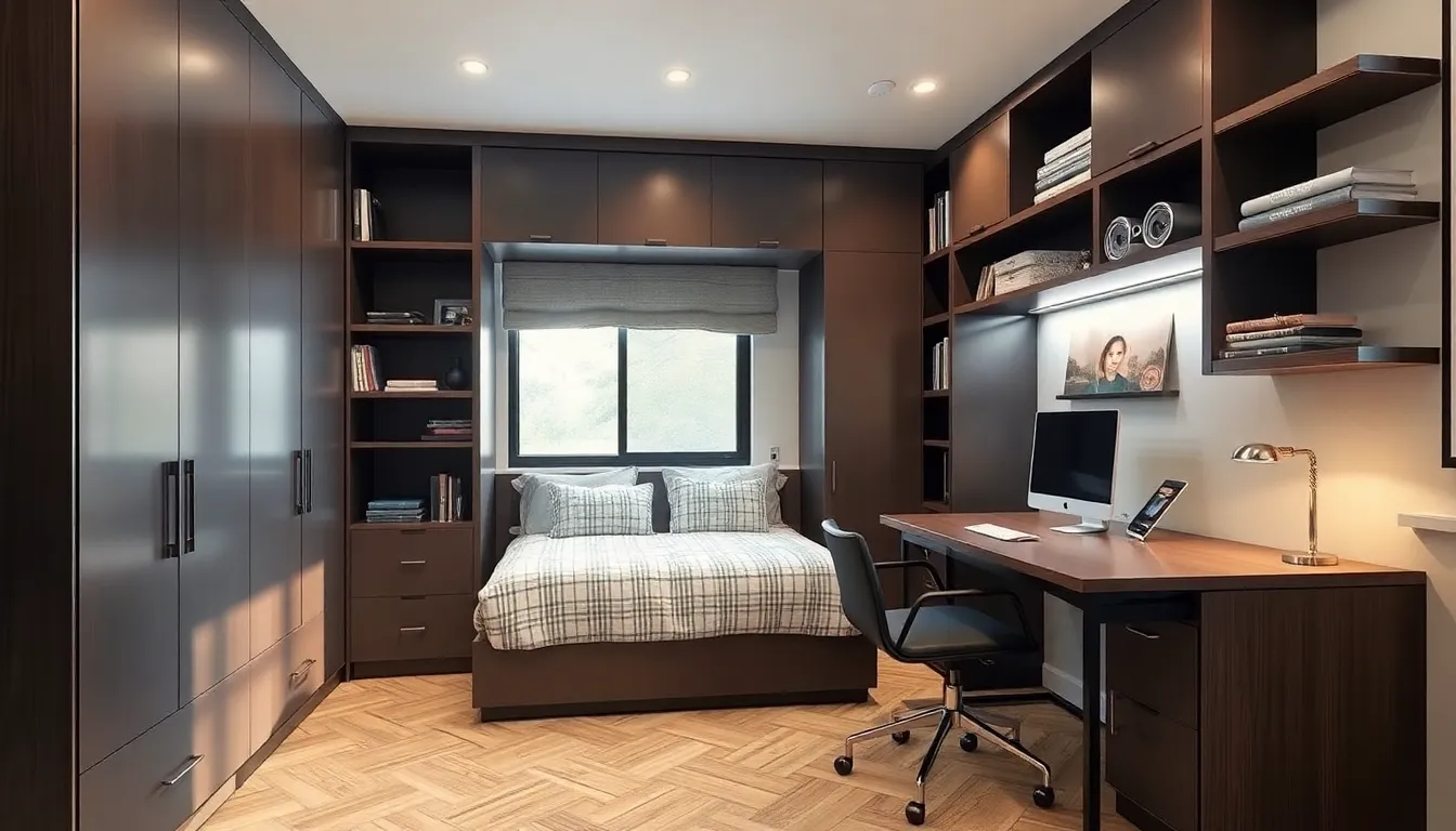 25 Murphy Bed Designs That Transform Small Spaces (DIY + Luxury Options) 8 25 Murphy Bed Designs That Transform Small Spaces (DIY + Luxury Options) 7